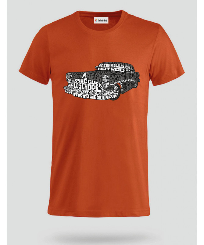 Hotrod T-shirt Basic Uomo