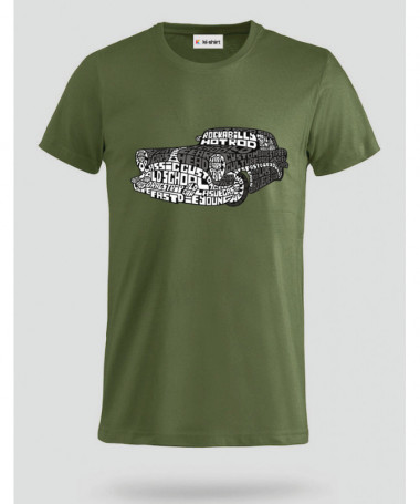 Hotrod T-shirt Basic Uomo