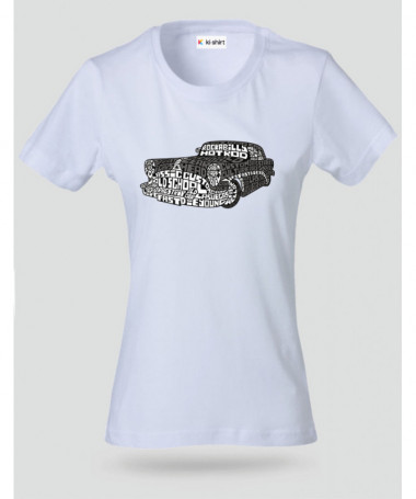 Hotrod T-shirt Basic Donna