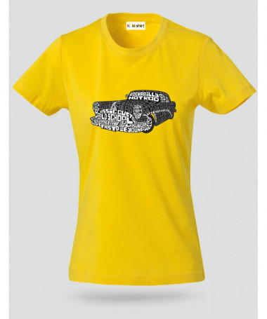 Hotrod T-shirt Basic Donna