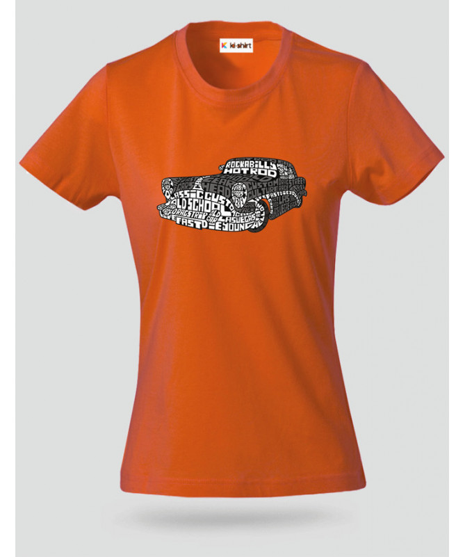 Hotrod T-shirt Basic Donna