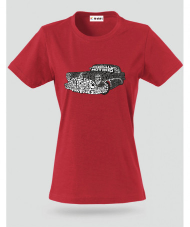 Hotrod T-shirt Basic Donna
