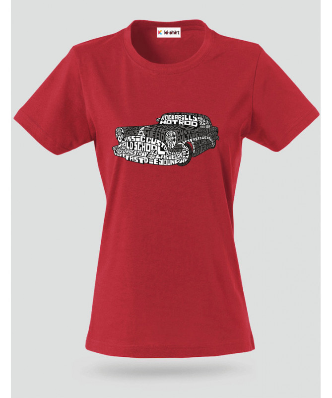 Hotrod T-shirt Basic Donna