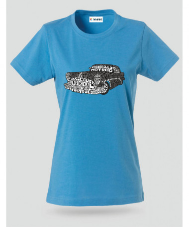 Hotrod T-shirt Basic Donna