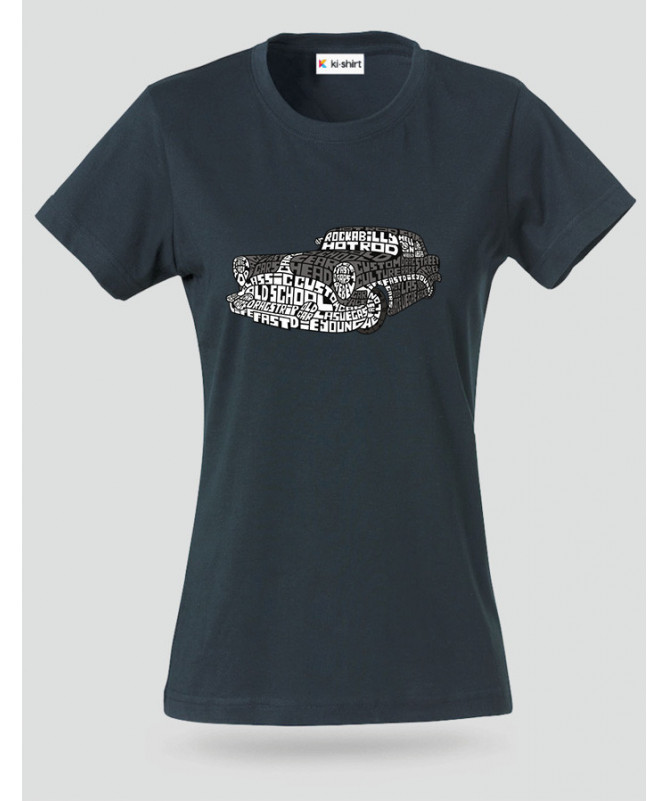 Hotrod T-shirt Basic Donna