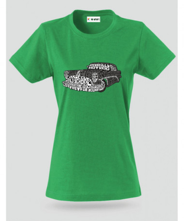 Hotrod T-shirt Basic Donna