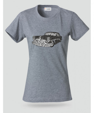 Hotrod T-shirt Basic Donna