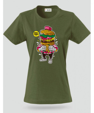 ILoveBurger T-shirt Basic Donna