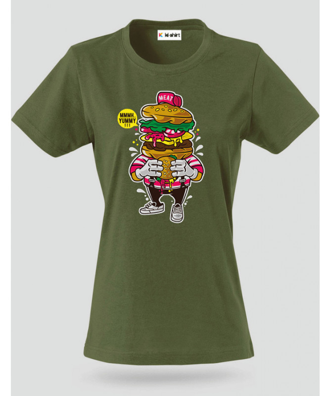 ILoveBurger T-shirt Basic Donna