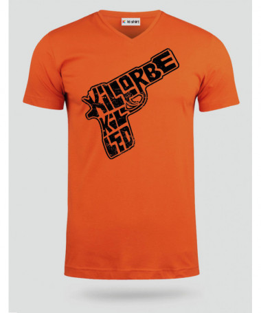KillOrBeKilled T-shirt Scollo V