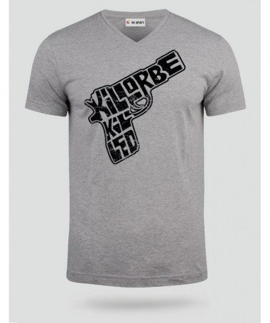 KillOrBeKilled T-shirt Scollo V