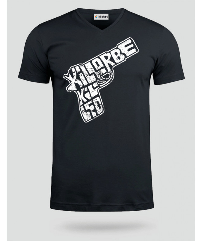 KillOrBeKilled T-shirt Scollo V