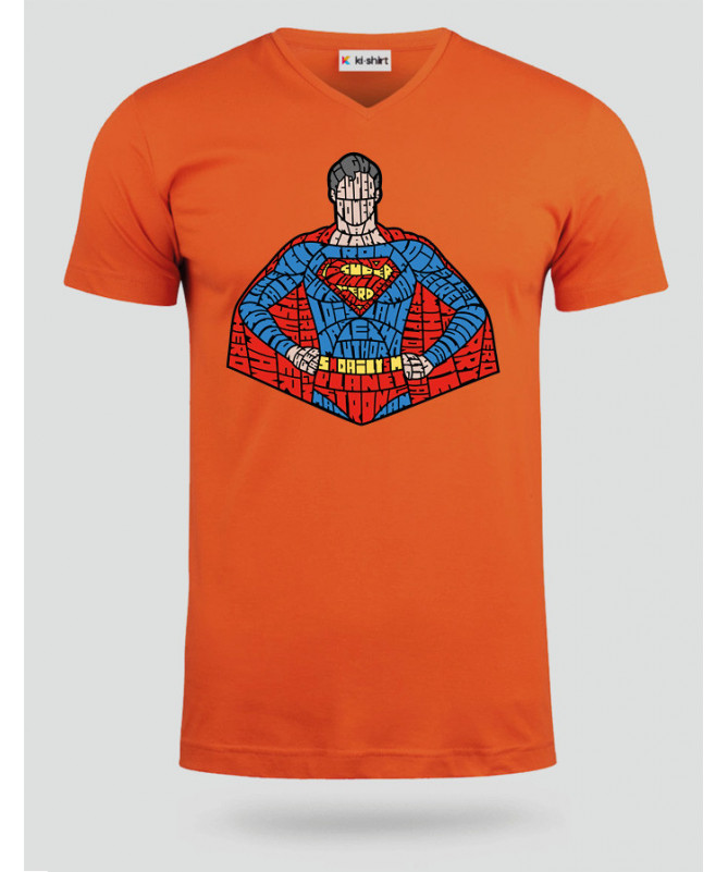 Kryptonian T-shirt Scollo V