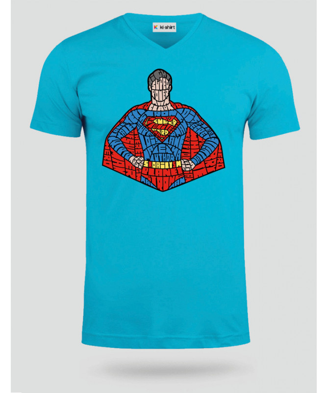 Kryptonian T-shirt Scollo V
