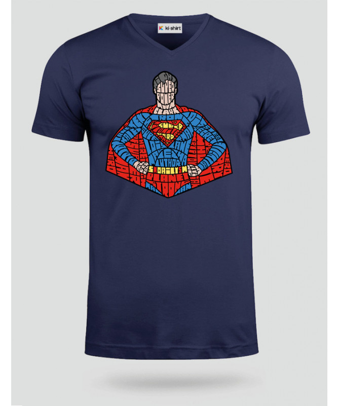 Kryptonian T-shirt Scollo V