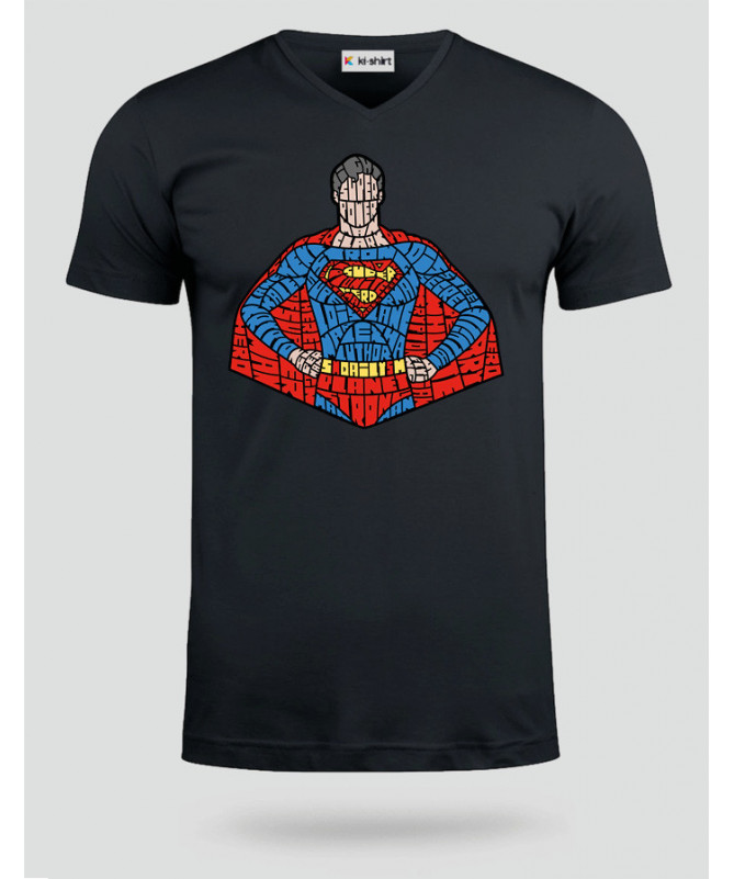 Kryptonian T-shirt Scollo V
