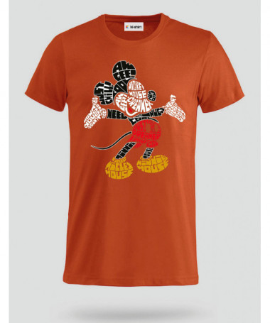 mickey T-shirt Basic Uomo