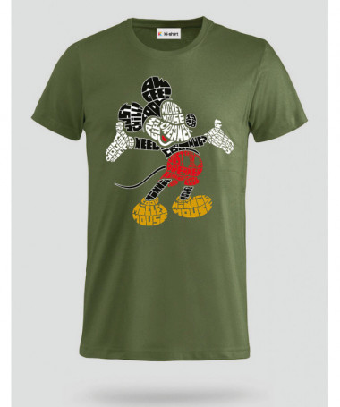 mickey T-shirt Basic Uomo