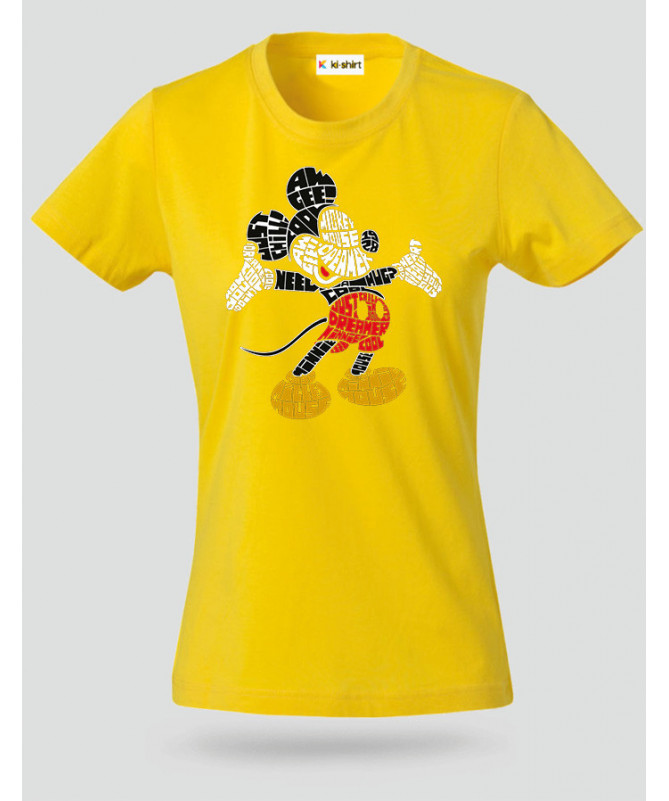mickey T-shirt Basic Donna
