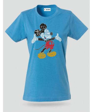mickey T-shirt Basic Donna