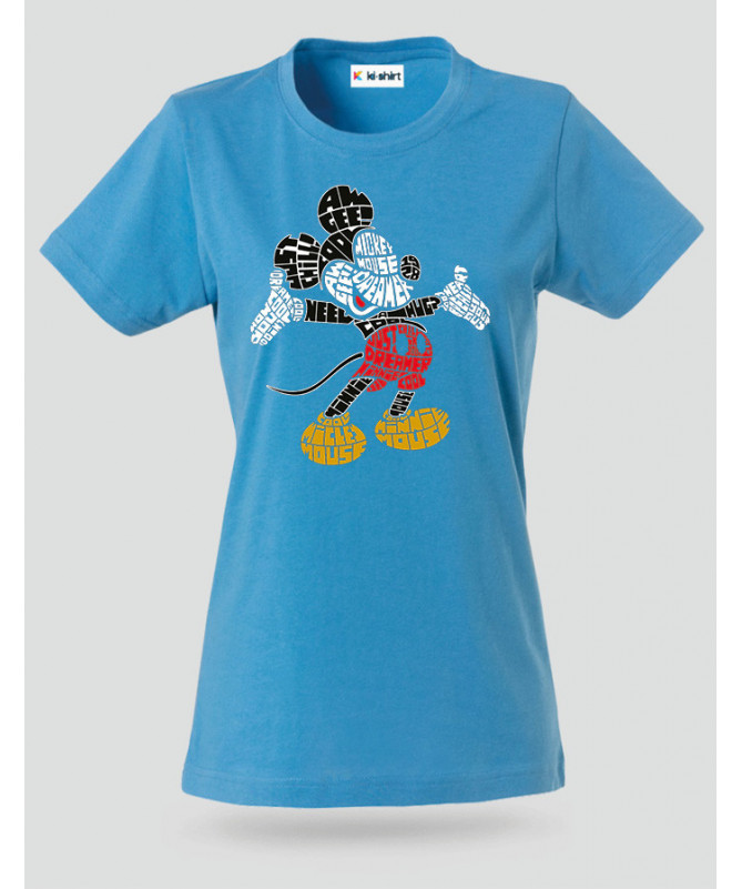 mickey T-shirt Basic Donna