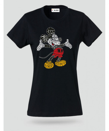 mickey T-shirt Basic Donna