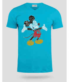 mickey T-shirt Scollo V