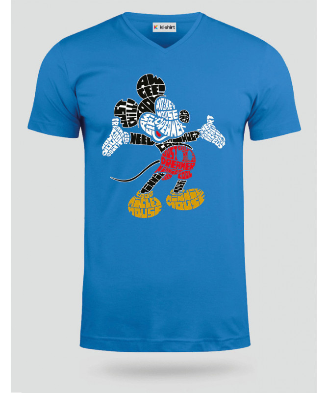 mickey T-shirt Scollo V