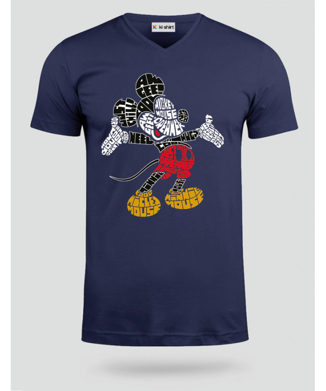 mickey T-shirt Scollo V