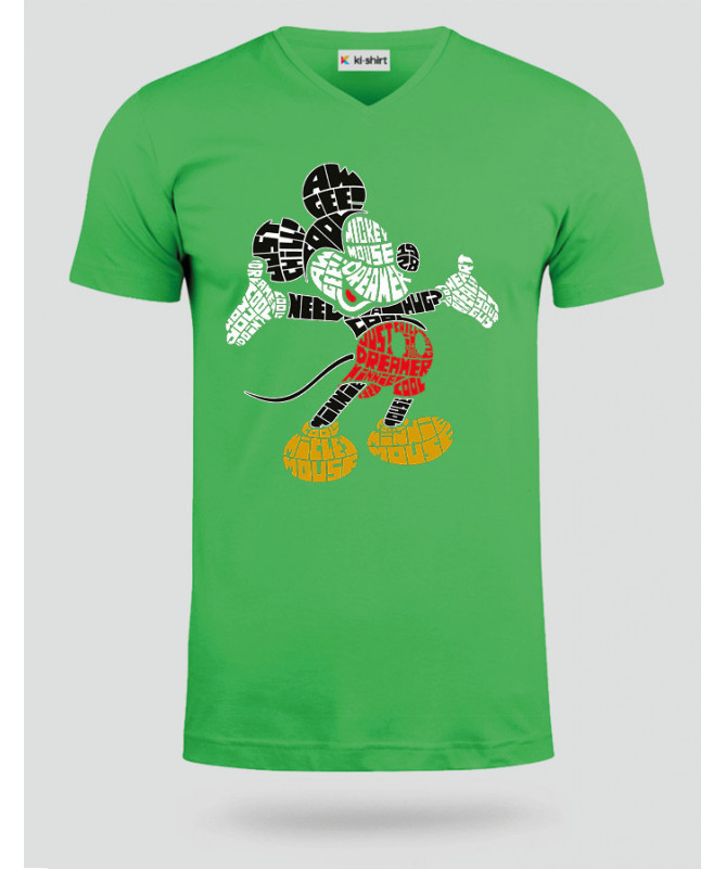 mickey T-shirt Scollo V