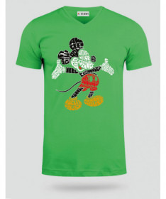 mickey T-shirt Scollo V