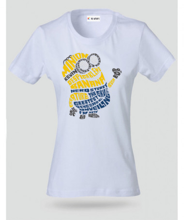 minion T-shirt Basic Donna