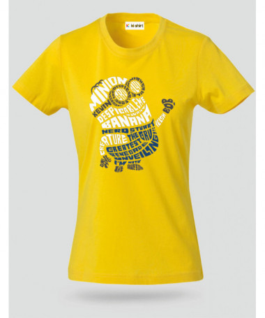 minion T-shirt Basic Donna