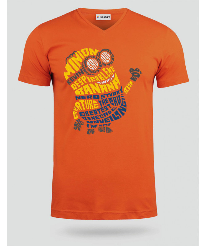 minion T-shirt Scollo V