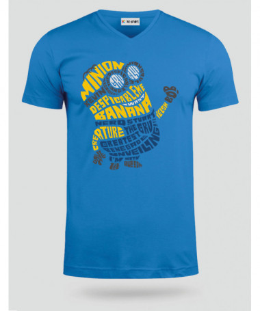 minion T-shirt Scollo V