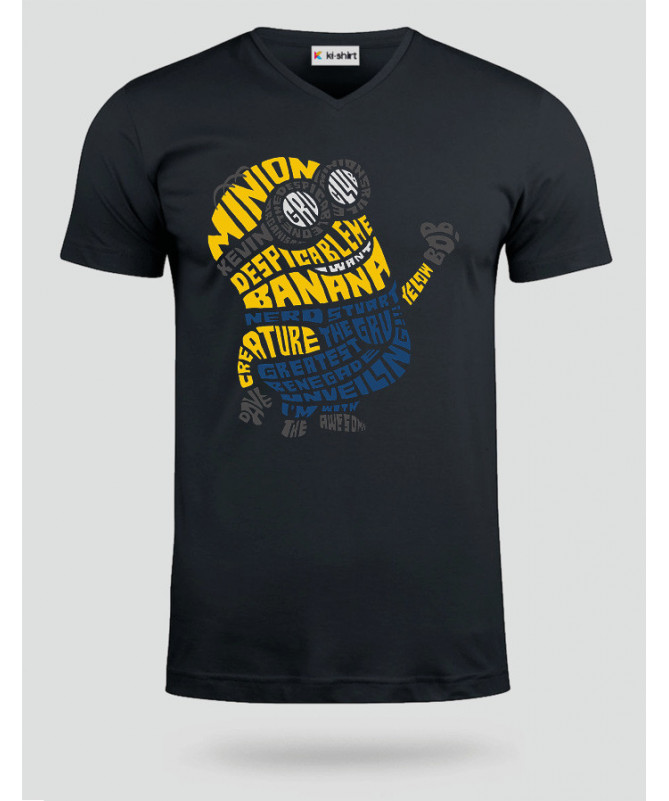 minion T-shirt Scollo V