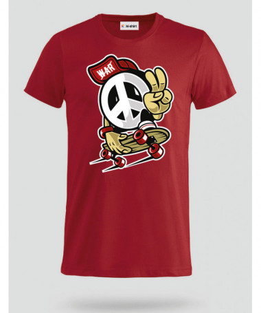Peace T-shirt Basic Uomo