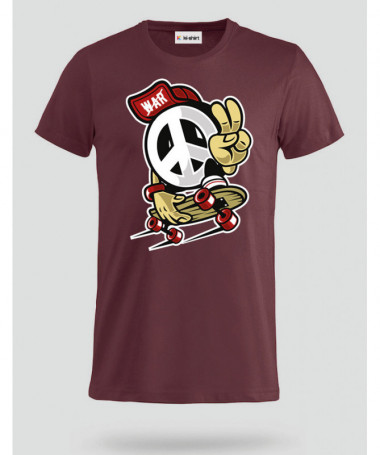 Peace T-shirt Basic Uomo