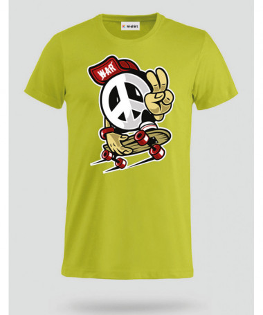 Peace T-shirt Basic Uomo