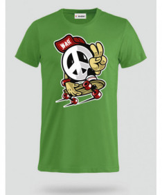 Peace T-shirt Basic Uomo