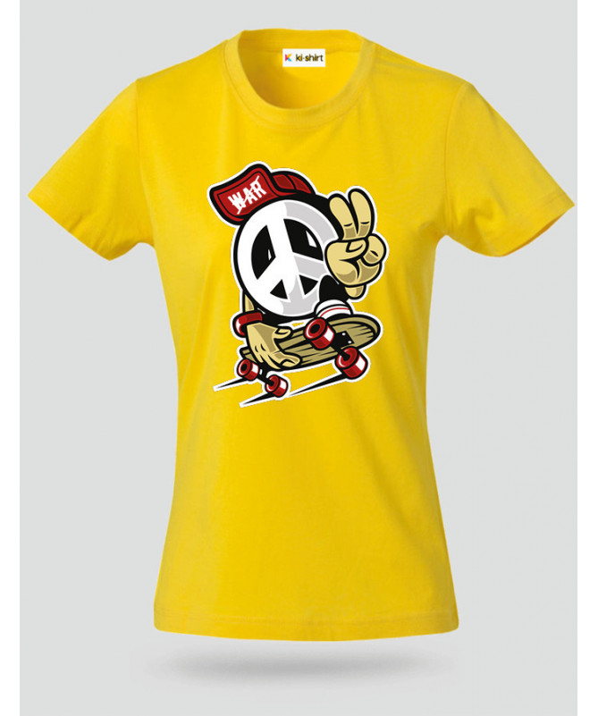 Peace T-shirt Basic Donna