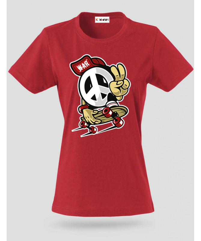 Peace T-shirt Basic Donna