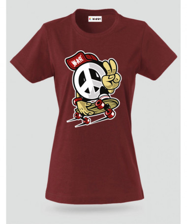 Peace T-shirt Basic Donna