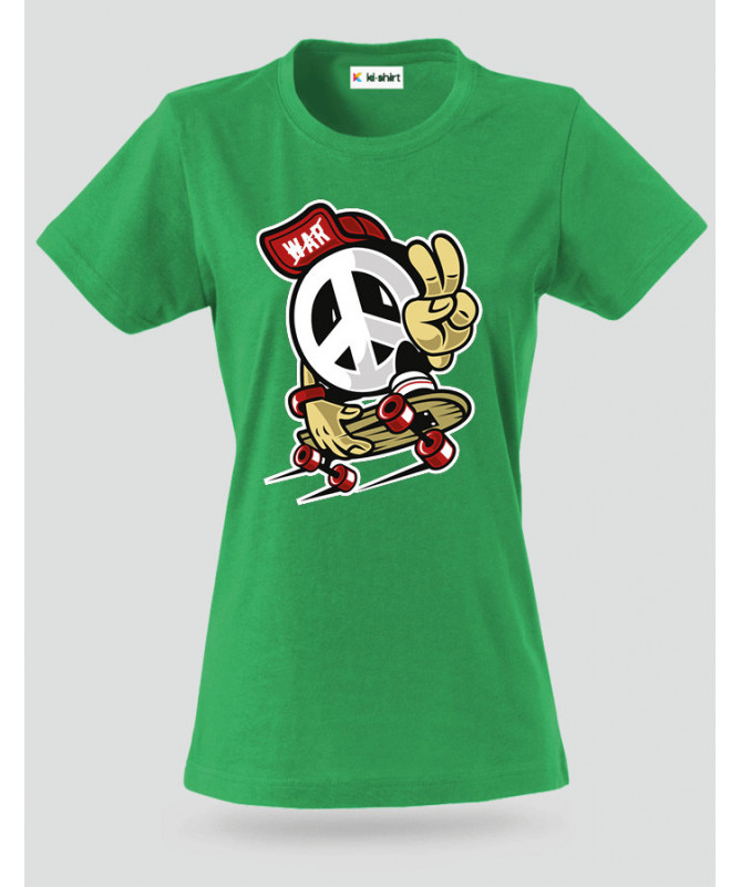 Peace T-shirt Basic Donna