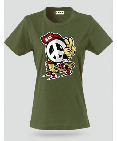 Peace T-shirt Basic Donna
