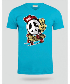 Peace T-shirt Scollo V