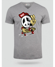 Peace T-shirt Scollo V