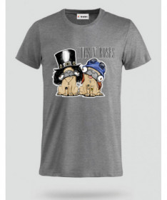 pugsnrosesdog T-shirt Basic Uomo