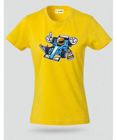 Racer T-shirt Basic Donna