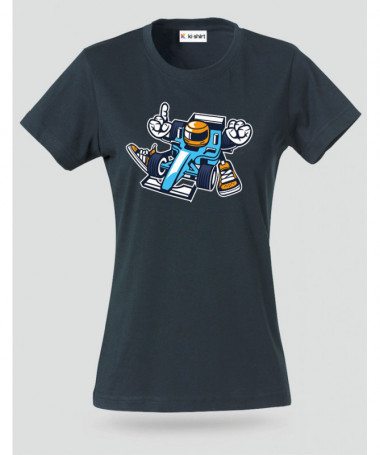 Racer T-shirt Basic Donna